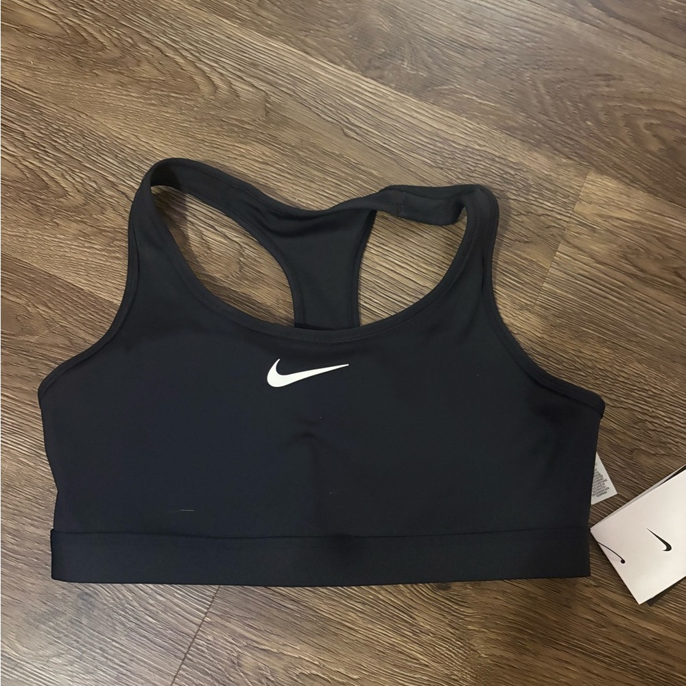 Nike Women's Black Racerback Sports Bra